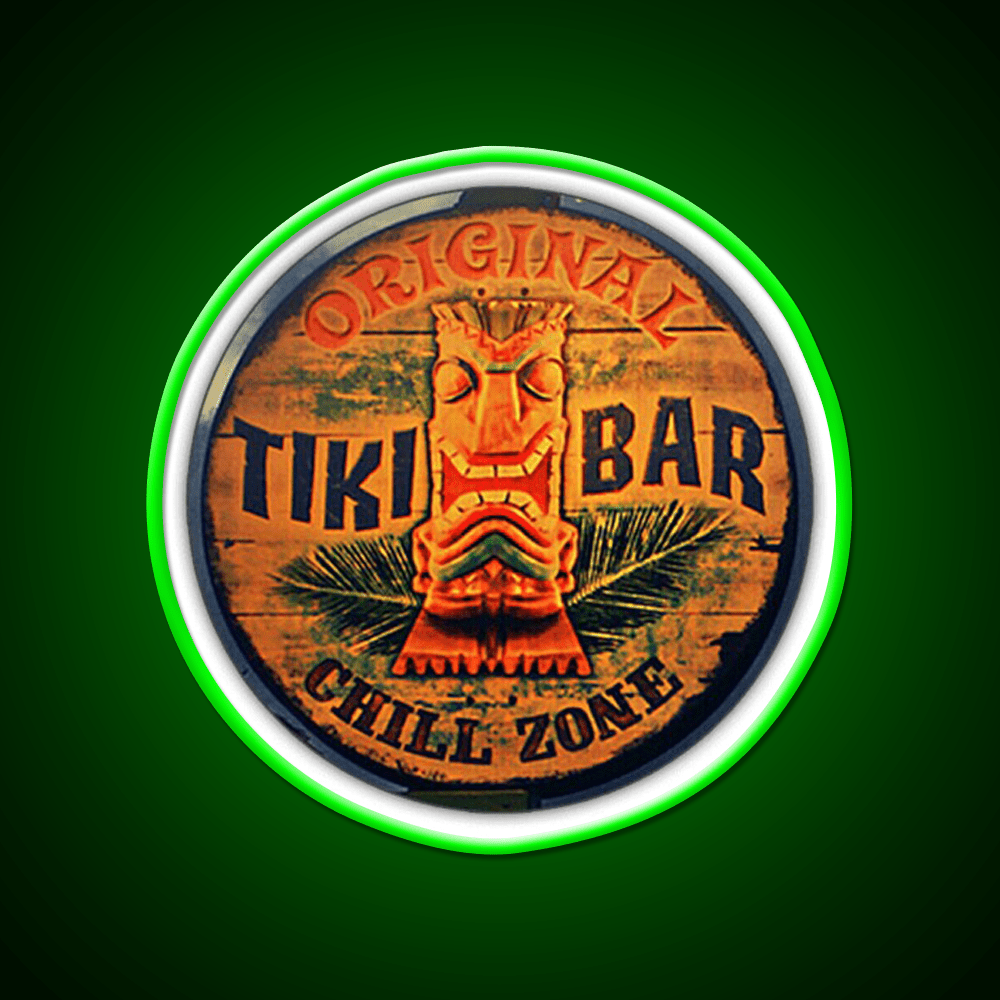 Tiki Bar Cocktail Bar Decor Led Neon Sign Rgb Color - Shineneon