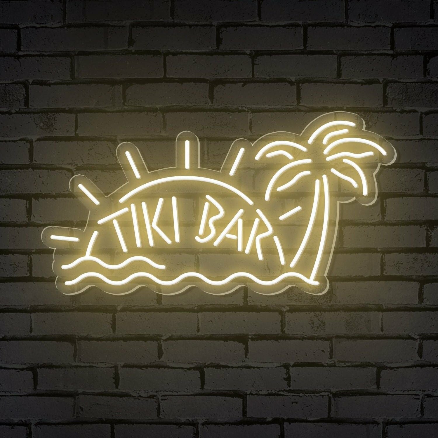 Tiki Bar Summer Parties Tiki Bar Words Beach Theme Neon Sign | Shineneon