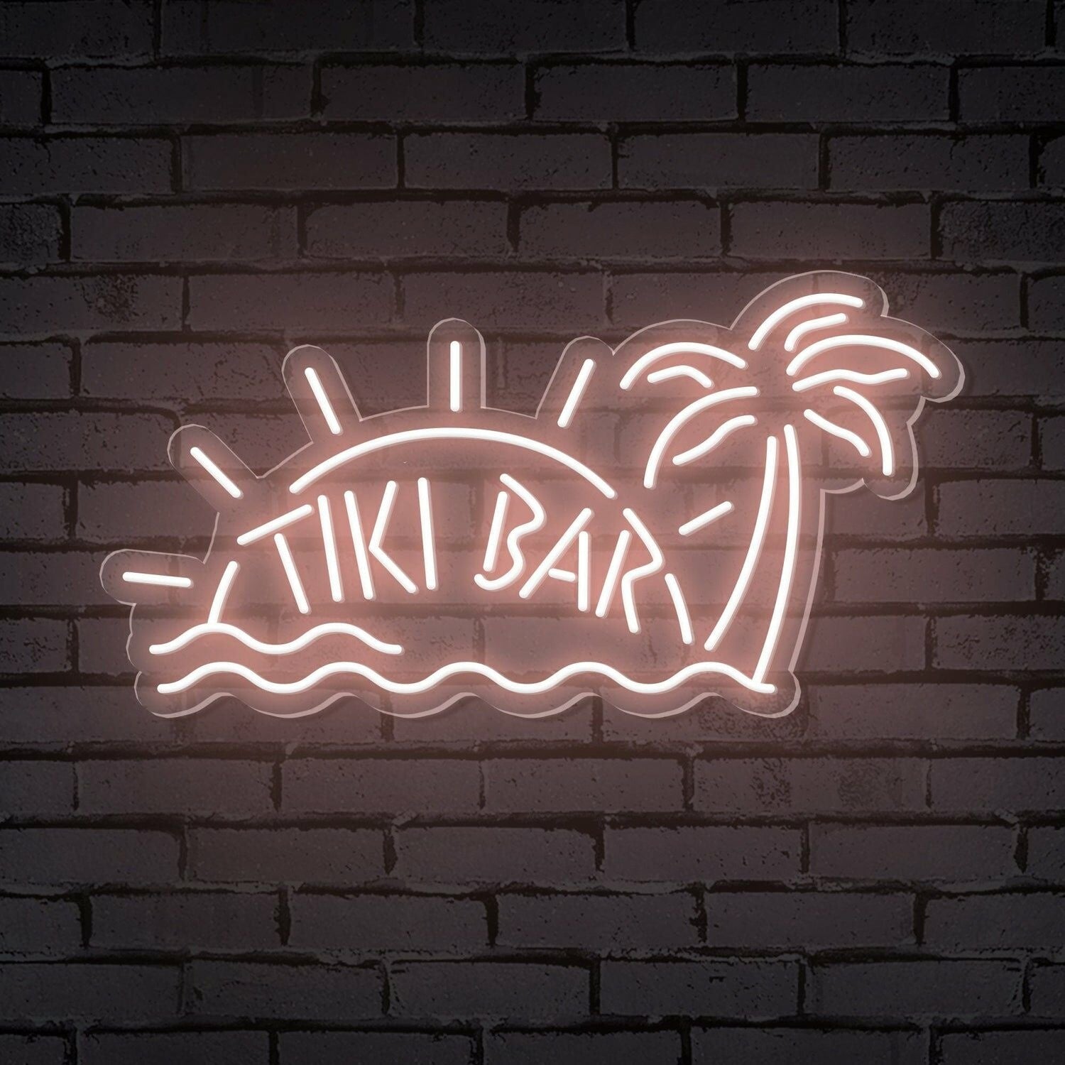 Tiki Bar Summer Parties Tiki Bar Words Beach Theme Neon Sign | Shineneon