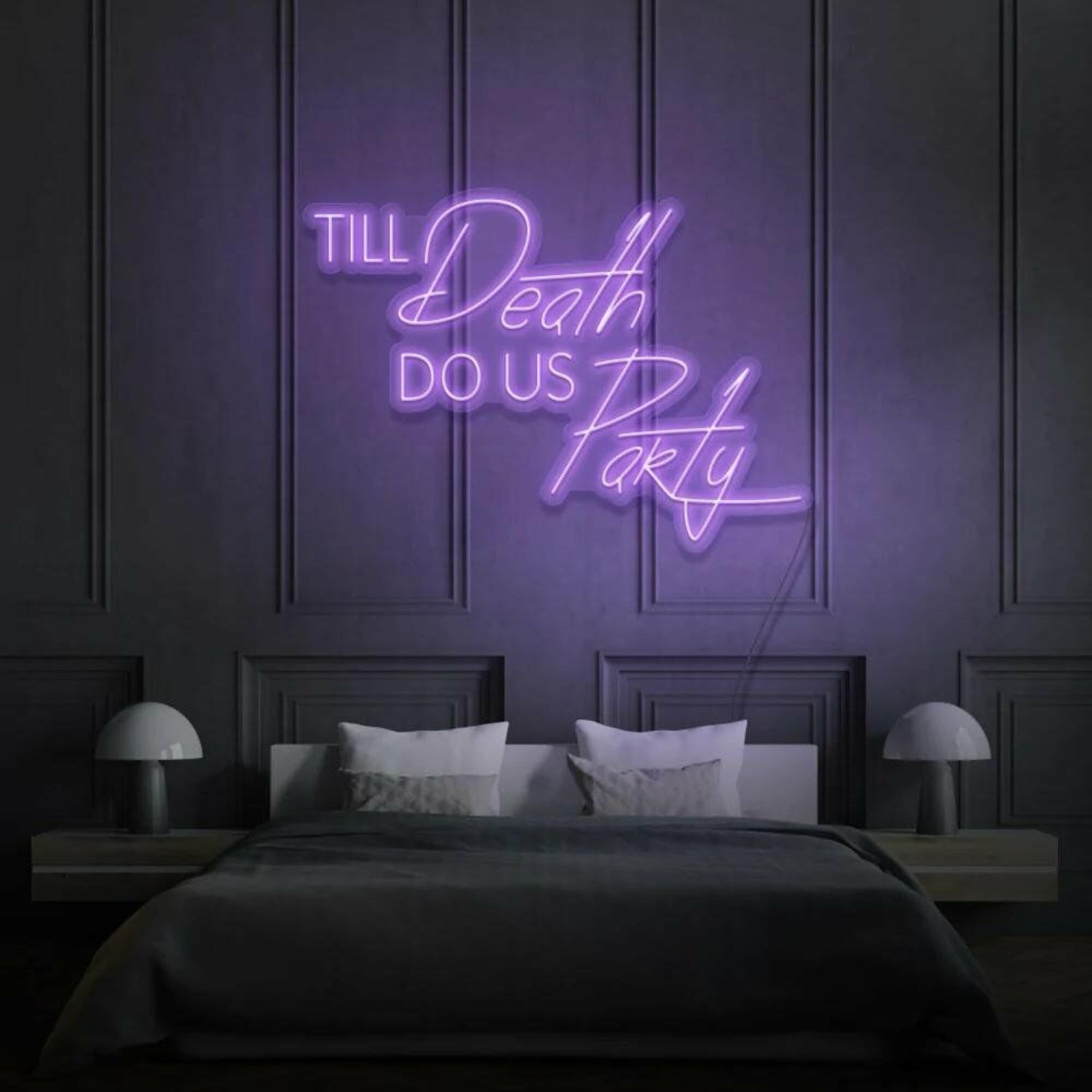 Til Death Do Us Party Led Neon Sign | Shineneon