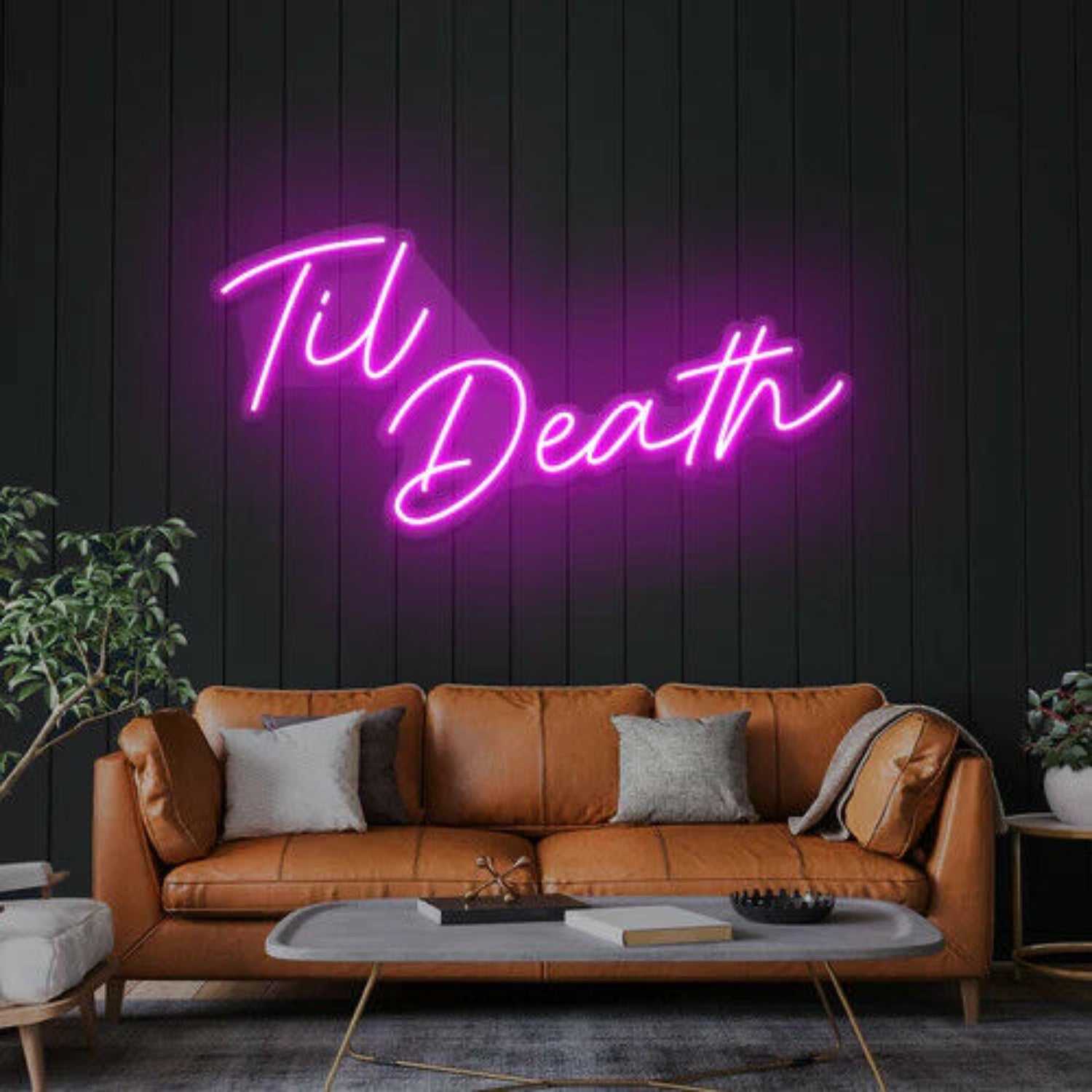 Til Death Neon Sign Light | Shineneon