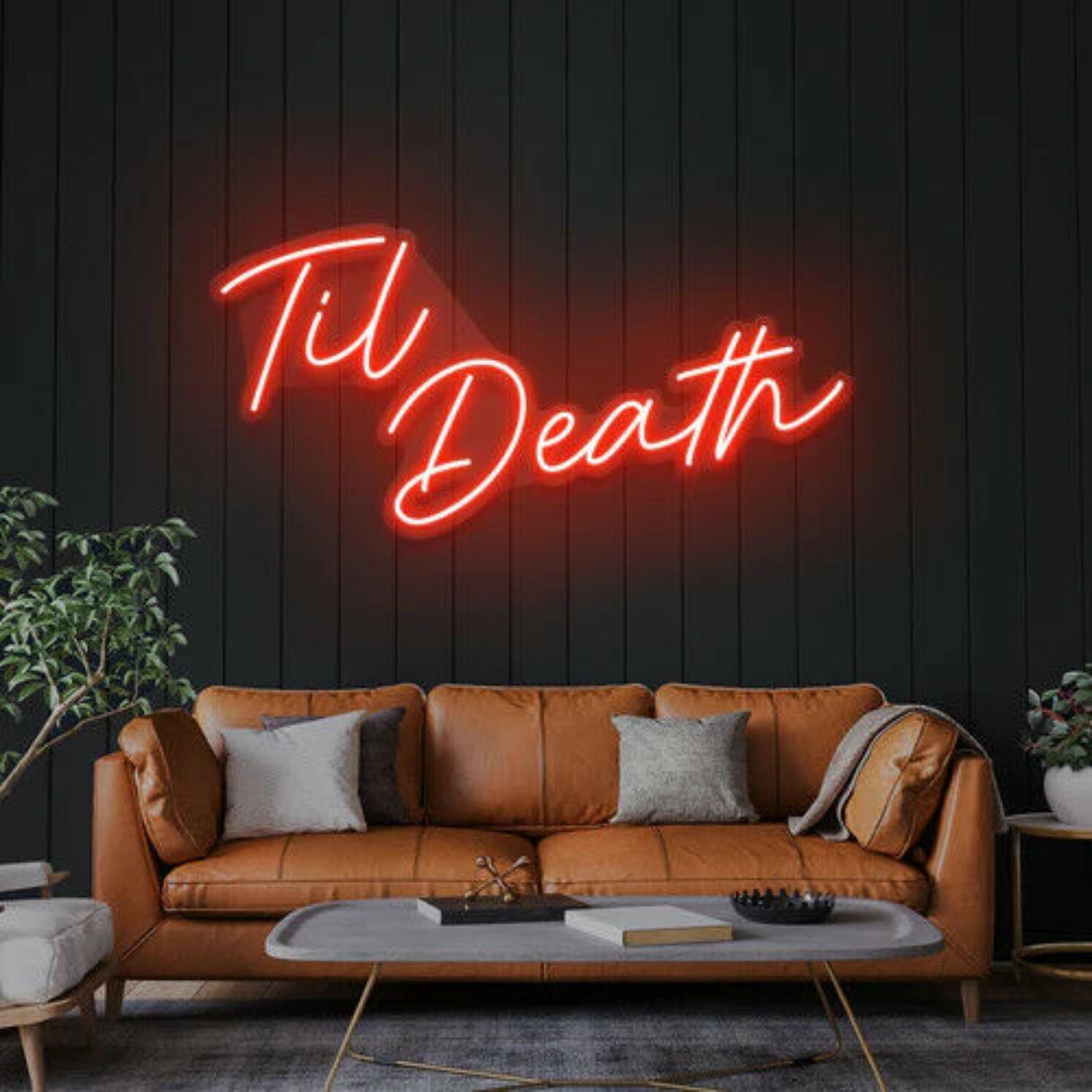 Til Death Neon Sign Light | Shineneon