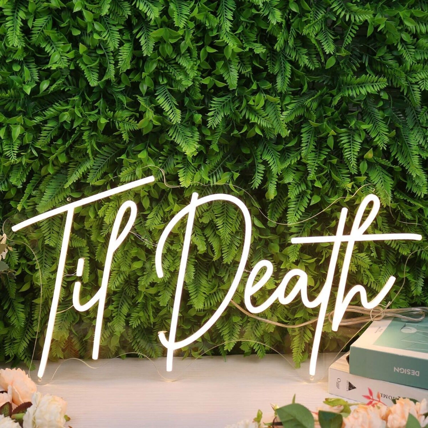 Til Death Yellow Custom Led Neon Sign - Shineneon