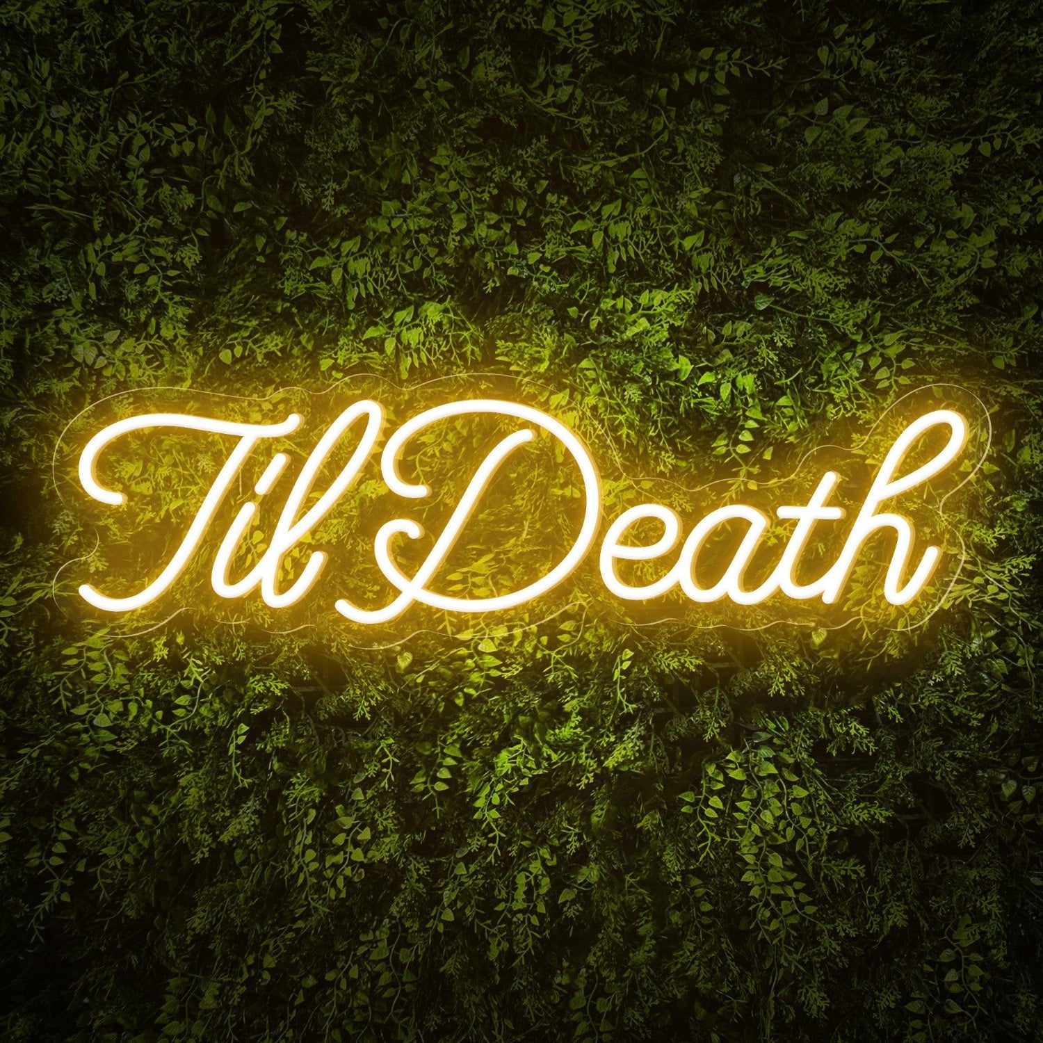 Tildeath Curly Red Led Neon Sign Bar Wedding Plant Decor | Shineneon