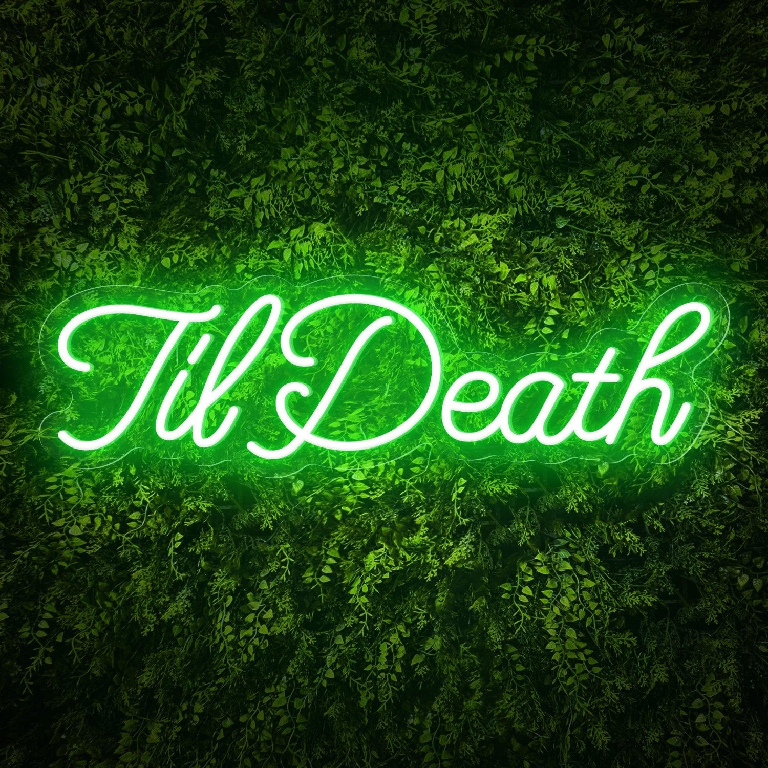 Tildeath Curly Red Led Neon Sign Bar Wedding Plant Decor | Shineneon