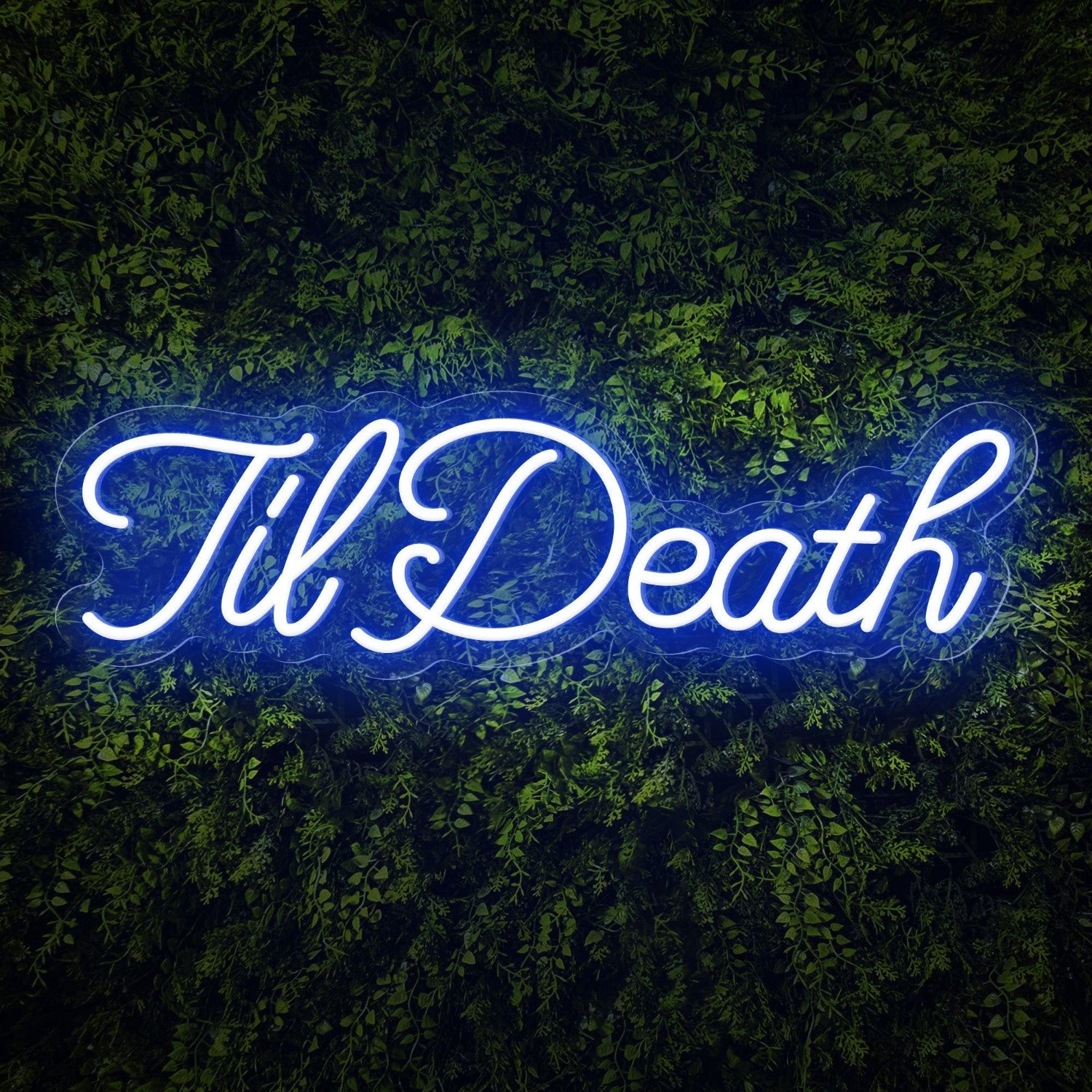 Tildeath Curly Red Led Neon Sign Bar Wedding Plant Decor | Shineneon