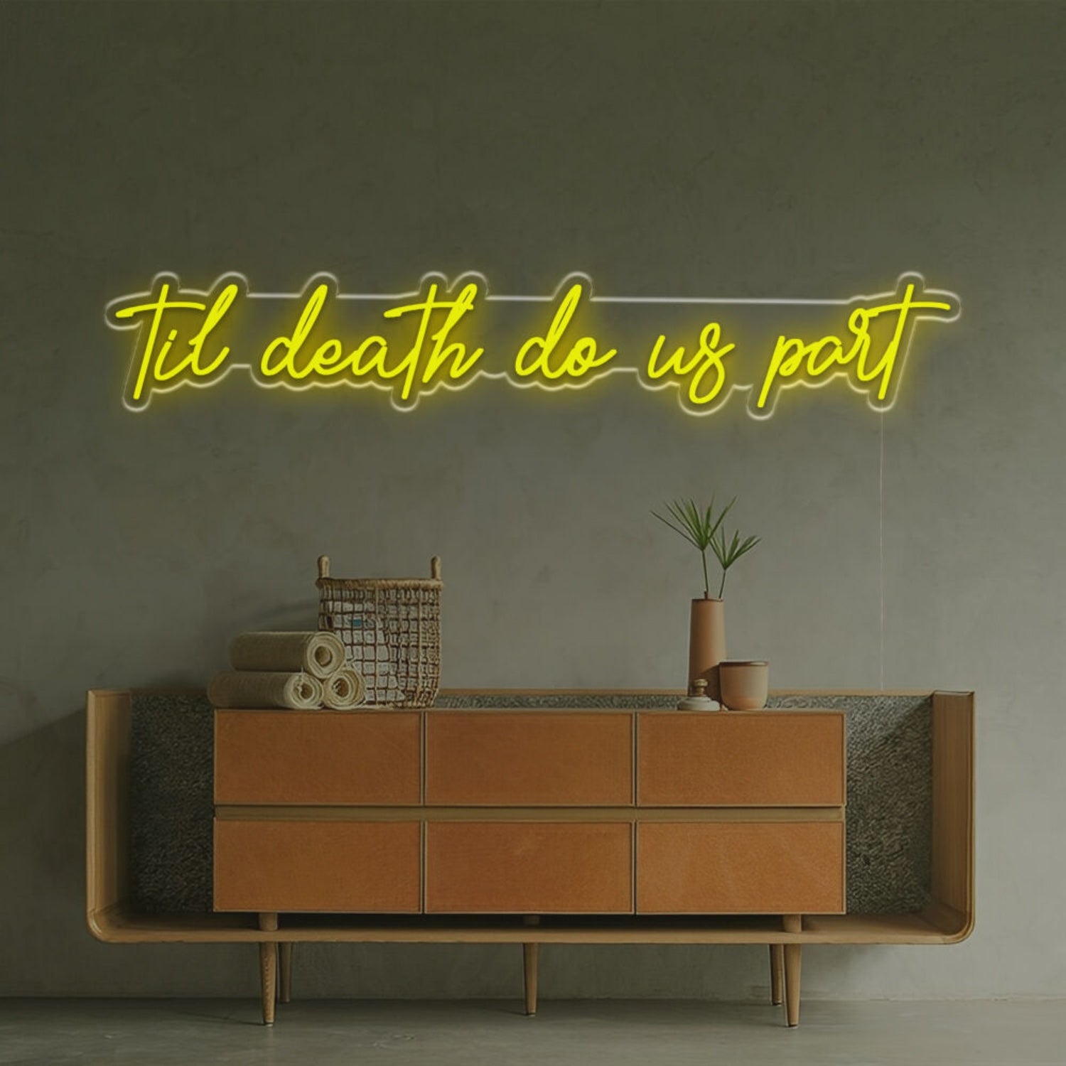 Till Death Do Us Part Led Neon Sign | Shineneon
