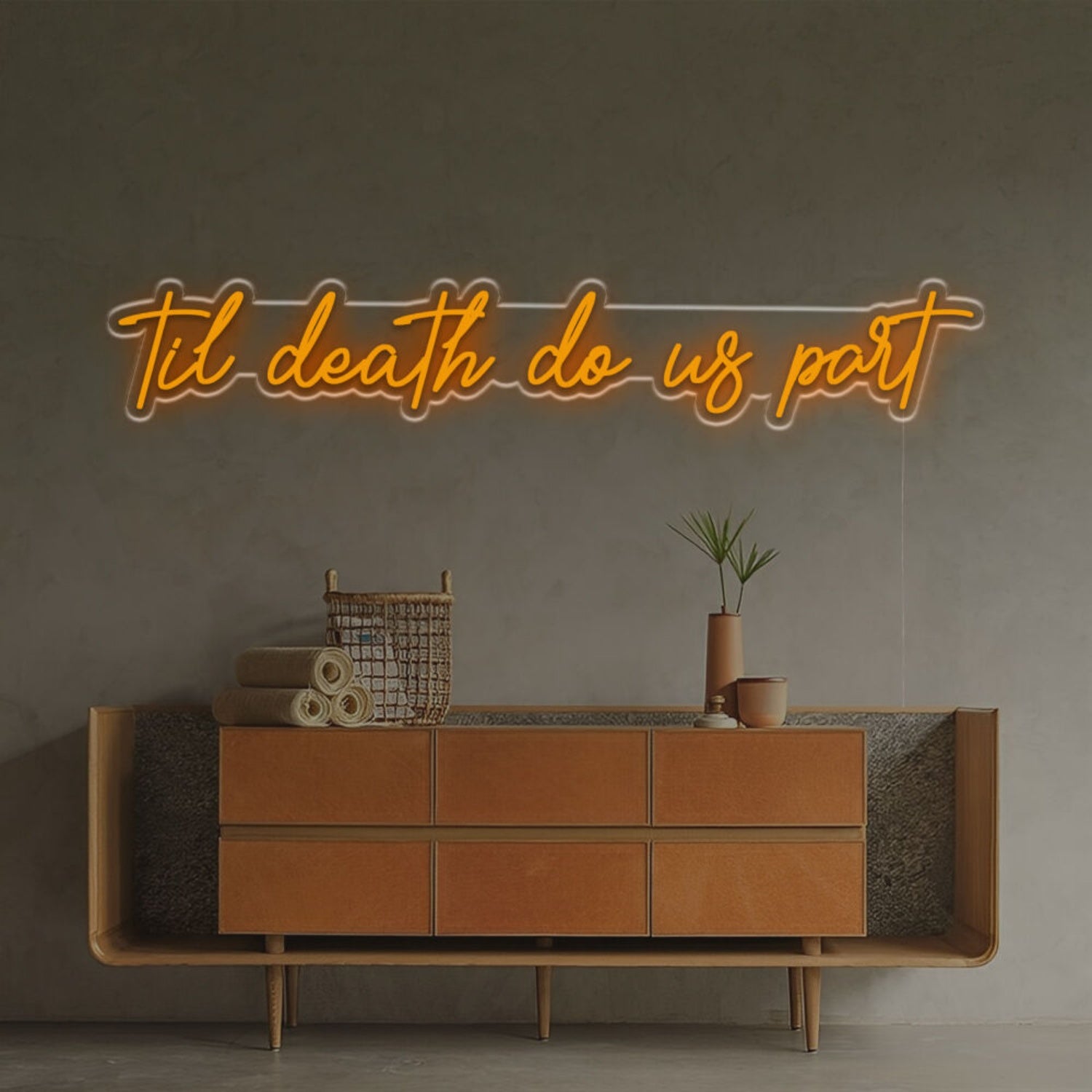 Till Death Do Us Part Led Neon Sign | Shineneon
