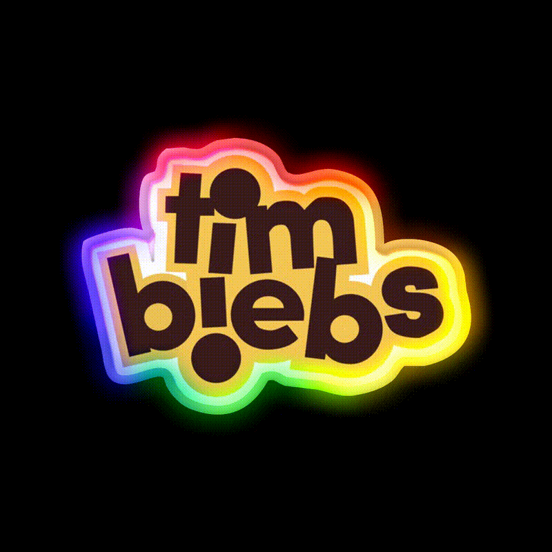 Tim Biebs Fast Food Led Neon Sign For Burger Place Rgb Color - LED neon sign close-up detail