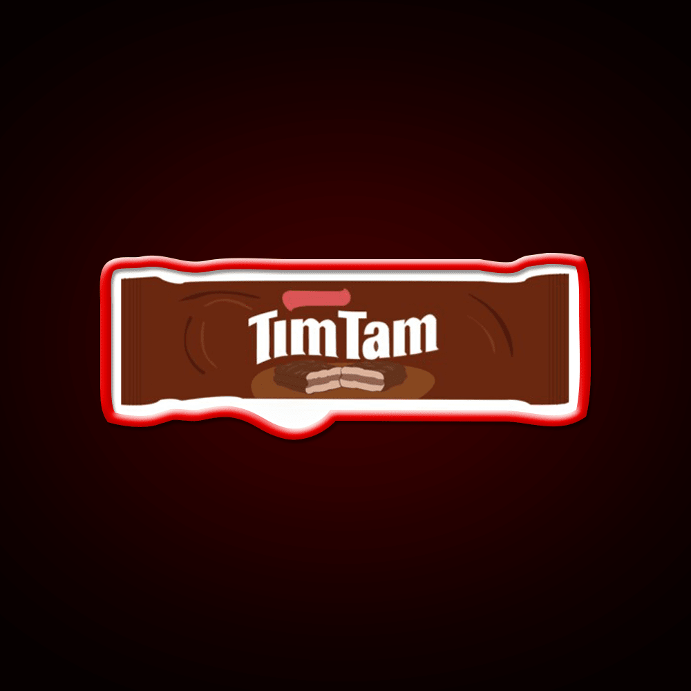 Tim Tam Snack Food Led Neon Sign Rgb Color - Shineneon
