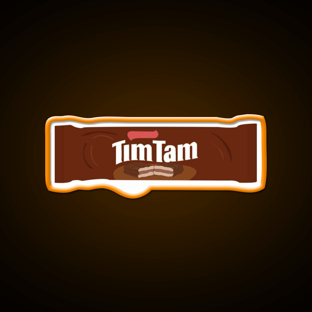 Tim Tam Snack Food Led Neon Sign Rgb Color - Shineneon