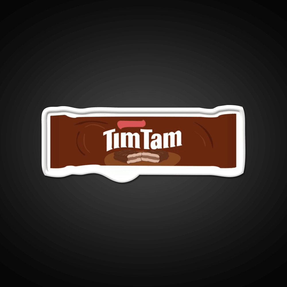 Tim Tam Snack Food Led Neon Sign Rgb Color - Shineneon
