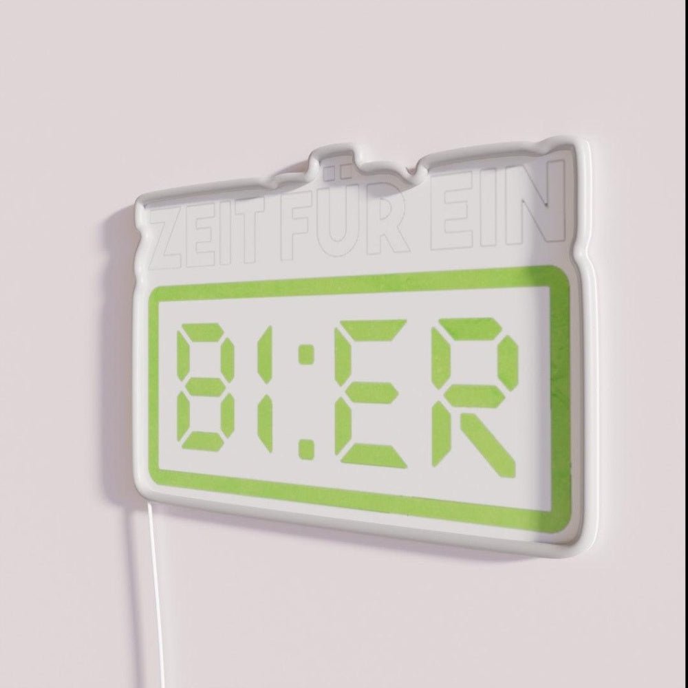 Time For A Beer Rgb Led Neon Sign - Shineneon