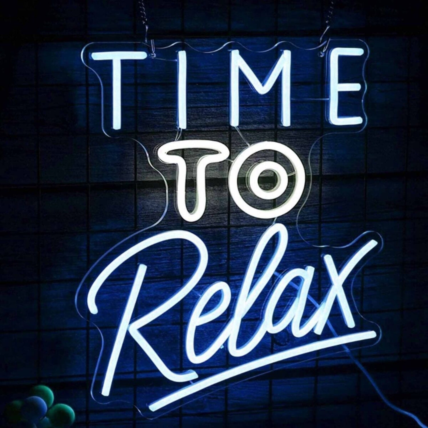 Time To Relax Bedroom Deco Led Neon Sign - Shineneon
