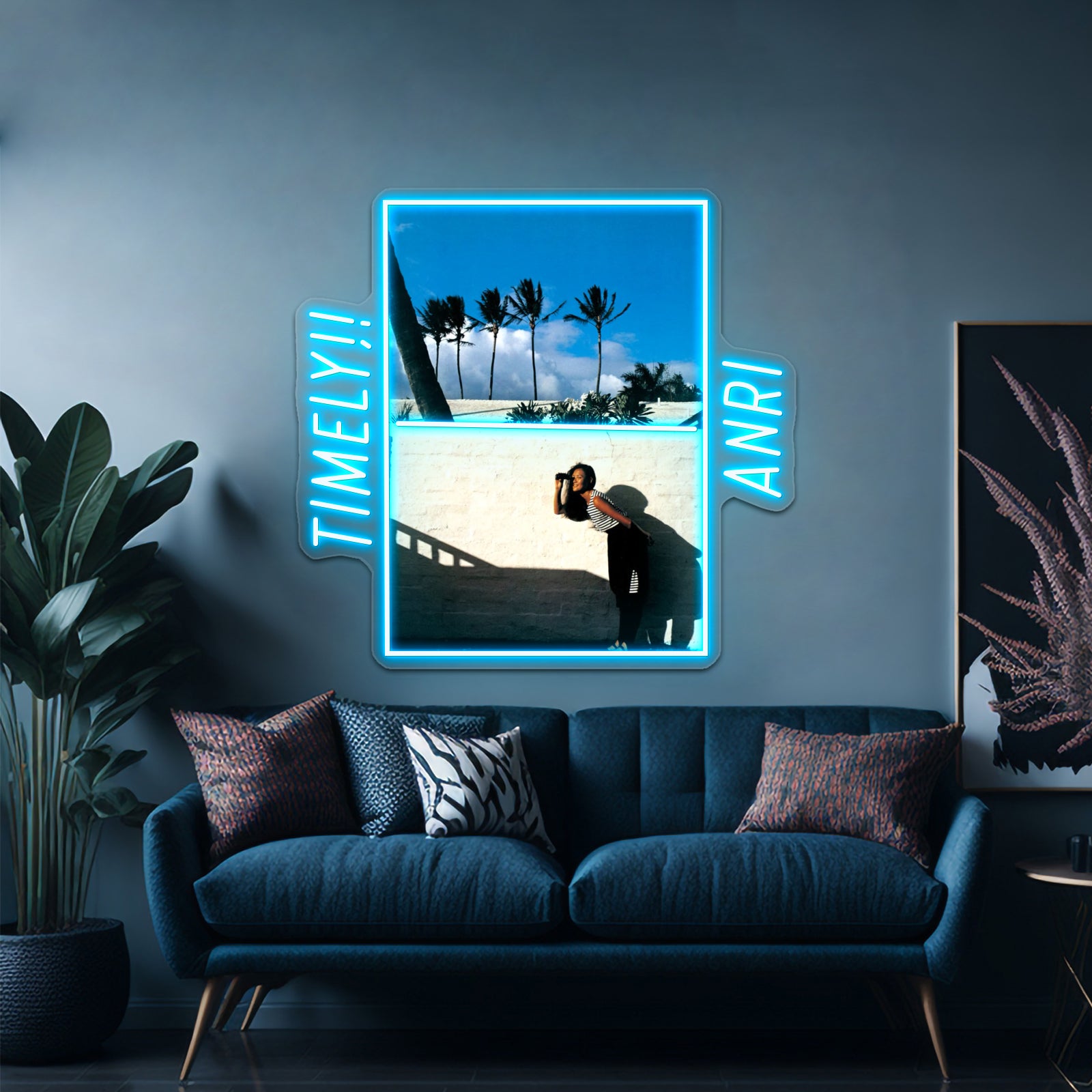 Timely 1983 Anri Artwork Personalized Neon Signs | Shineneon