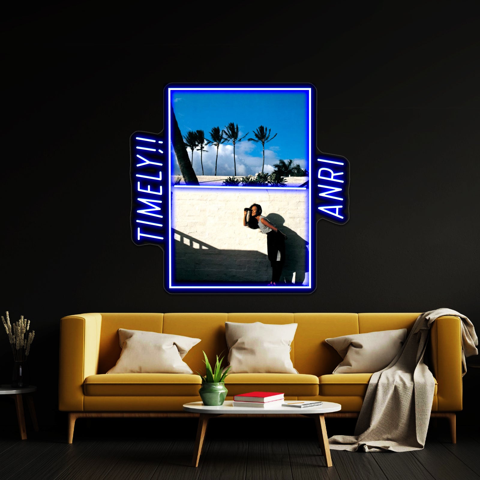 Timely 1983 Anri Artwork Personalized Neon Signs | Shineneon