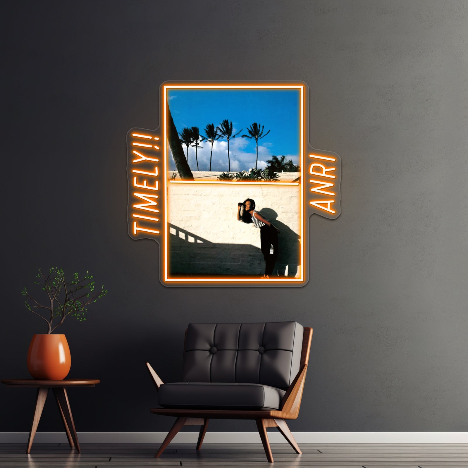 Timely 1983 Anri Artwork Personalized Neon Signs | Shineneon