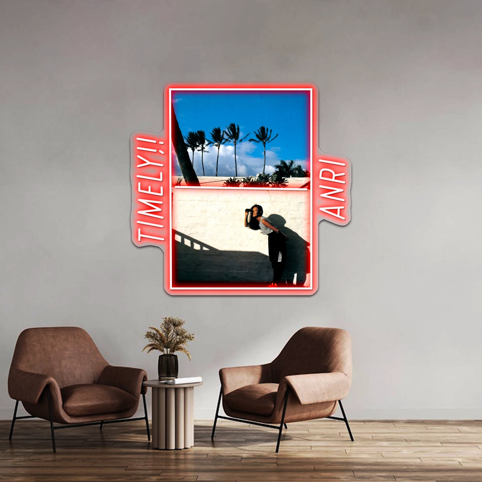 Timely 1983 Anri Artwork Personalized Neon Signs | Shineneon