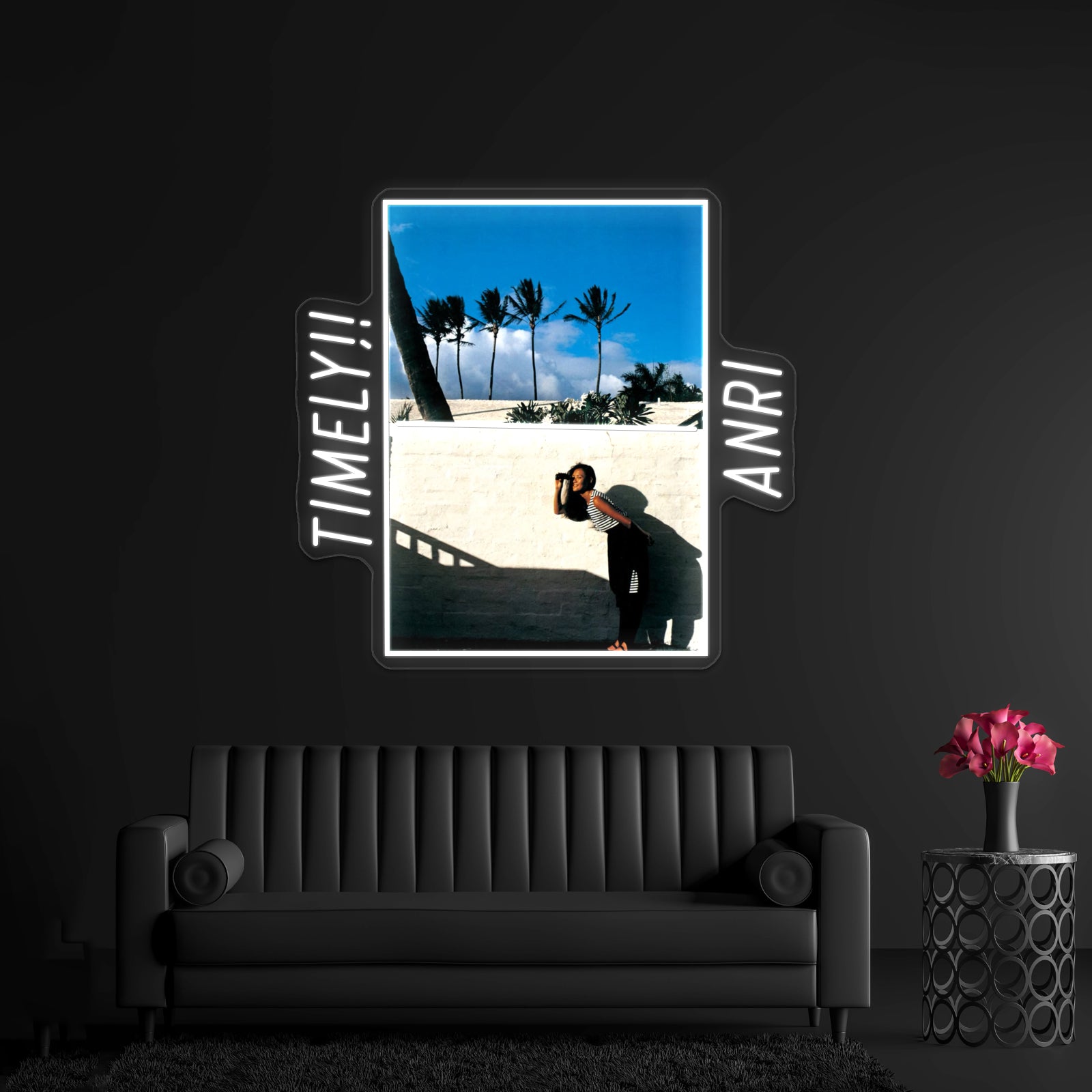 Timely 1983 Anri Artwork Personalized Neon Signs | Shineneon