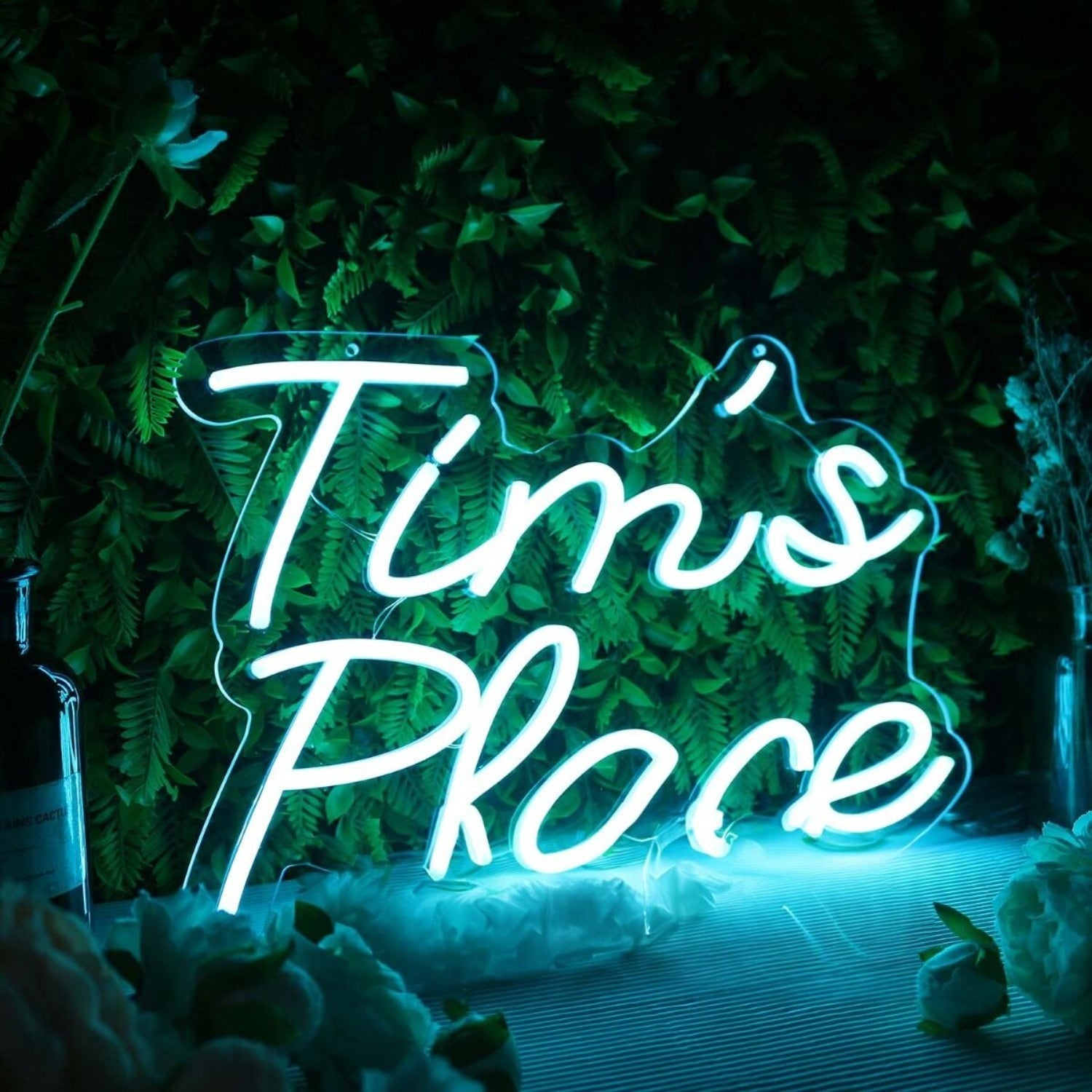 Tims Place Blue Led Neon Sign - Shineneon