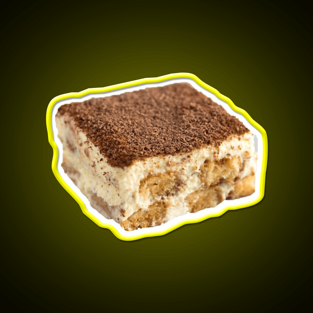 Tiramisu Snack Food Led Neon Sign Rgb Color - Shineneon