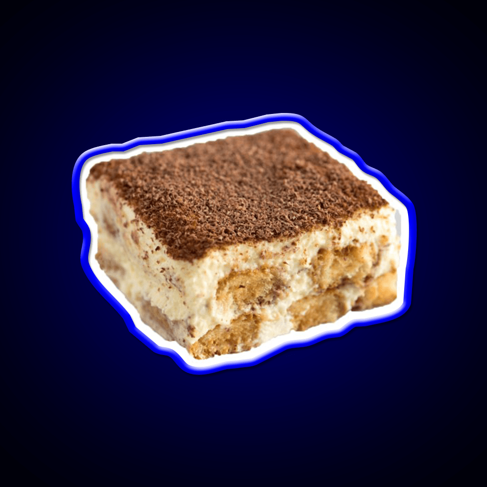 Tiramisu Snack Food Led Neon Sign Rgb Color - Shineneon