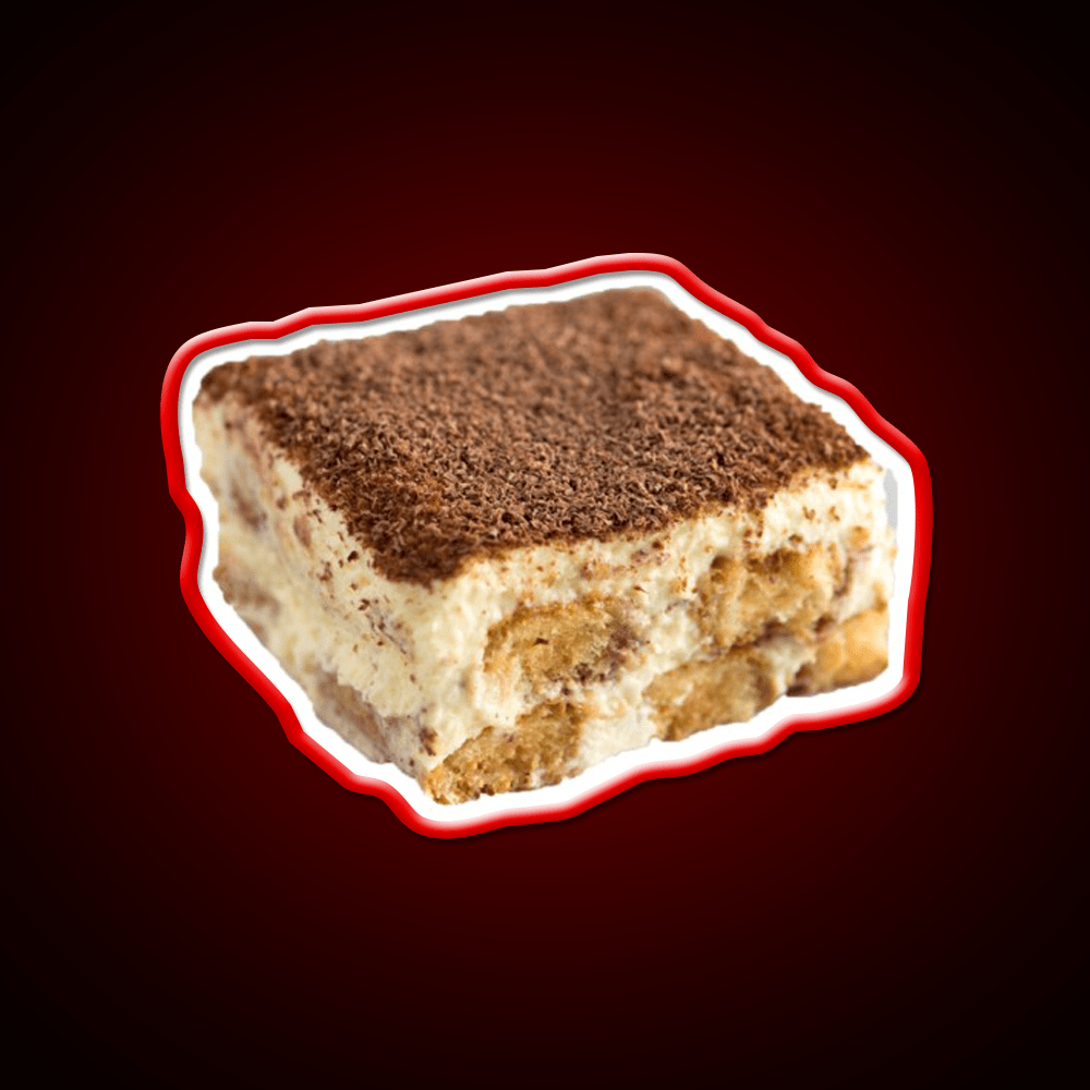 Tiramisu Snack Food Led Neon Sign Rgb Color - Shineneon