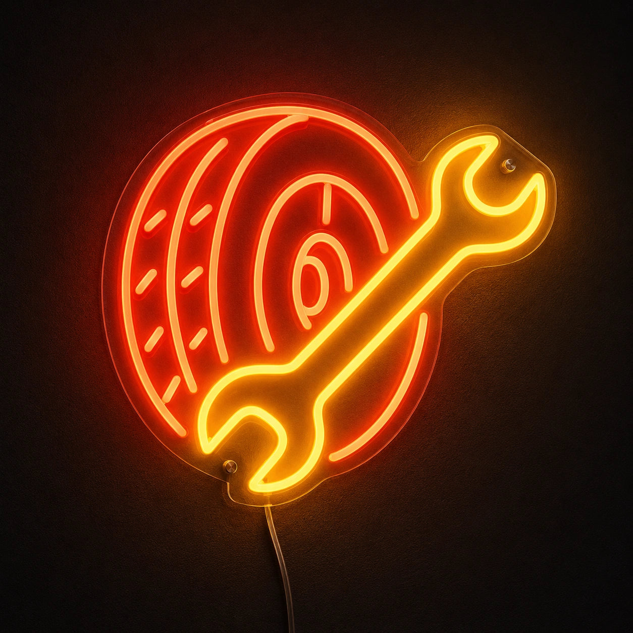Tire Wrench Neon Sign LED Neon Sign high-converting product image