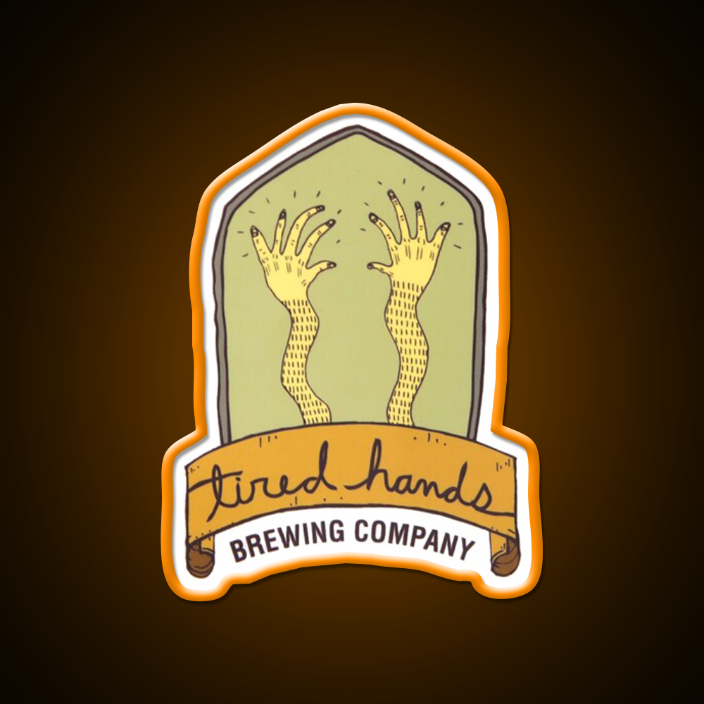 Tired Hands Brewing Company Beer Bar Decor Led Neon Sign Rgb Color - LED neon sign view 6