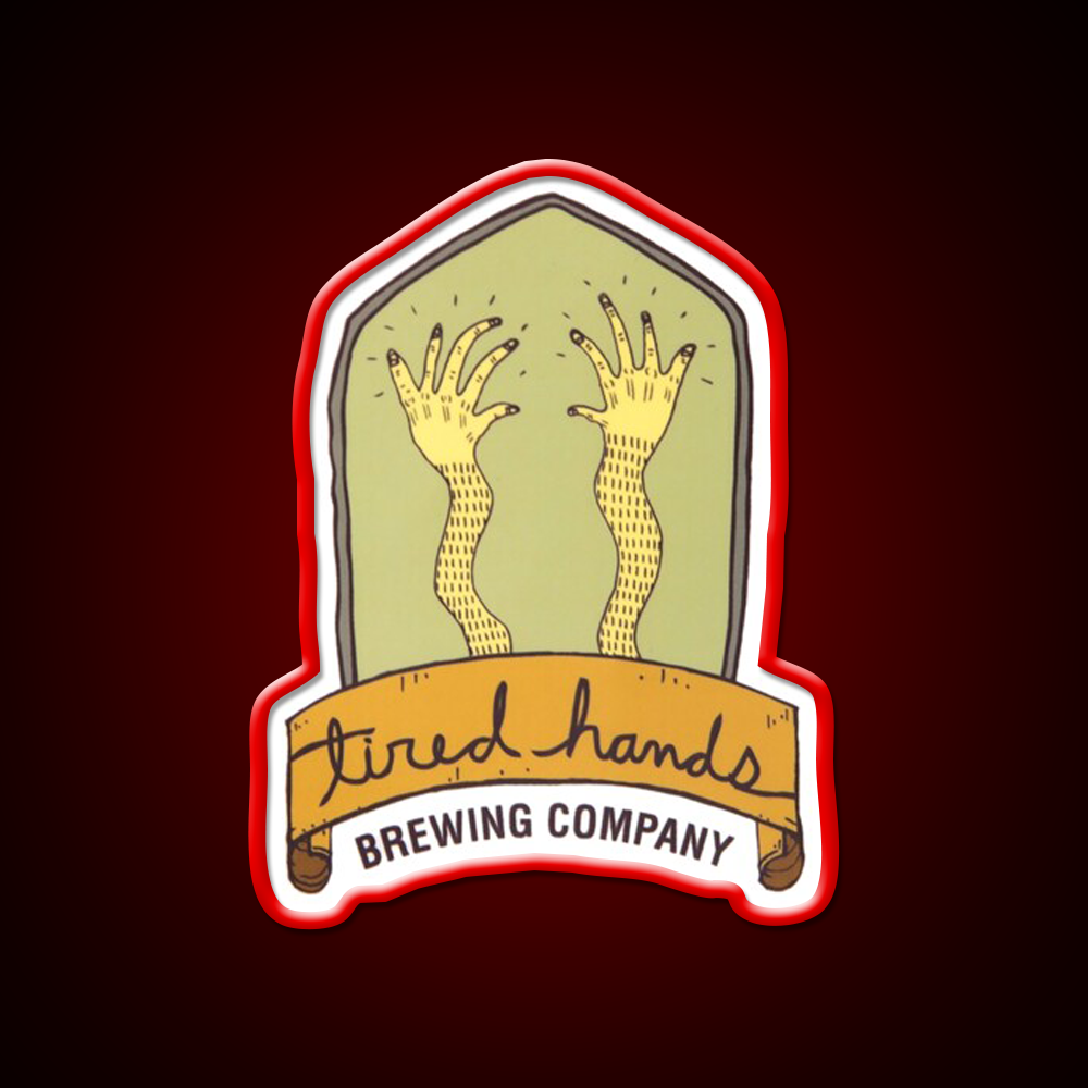 Tired Hands Brewing Company Beer Bar Decor Led Neon Sign Rgb Color - LED neon sign view 10