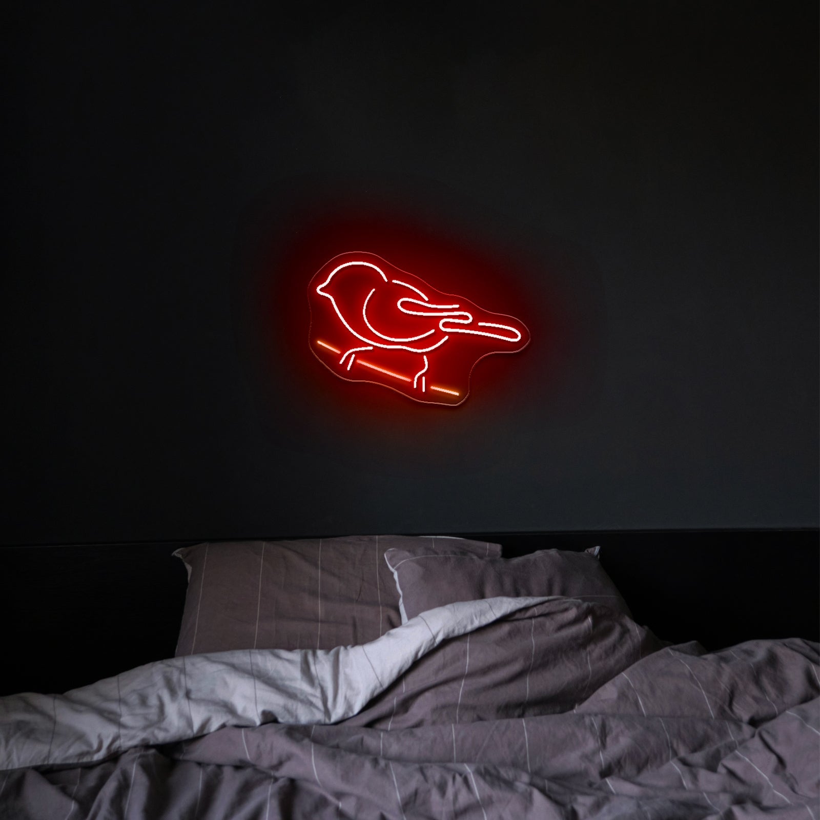 Tit Bird Neon Sign Small Bird Wall Decor Neon Led Lights - Shineneon