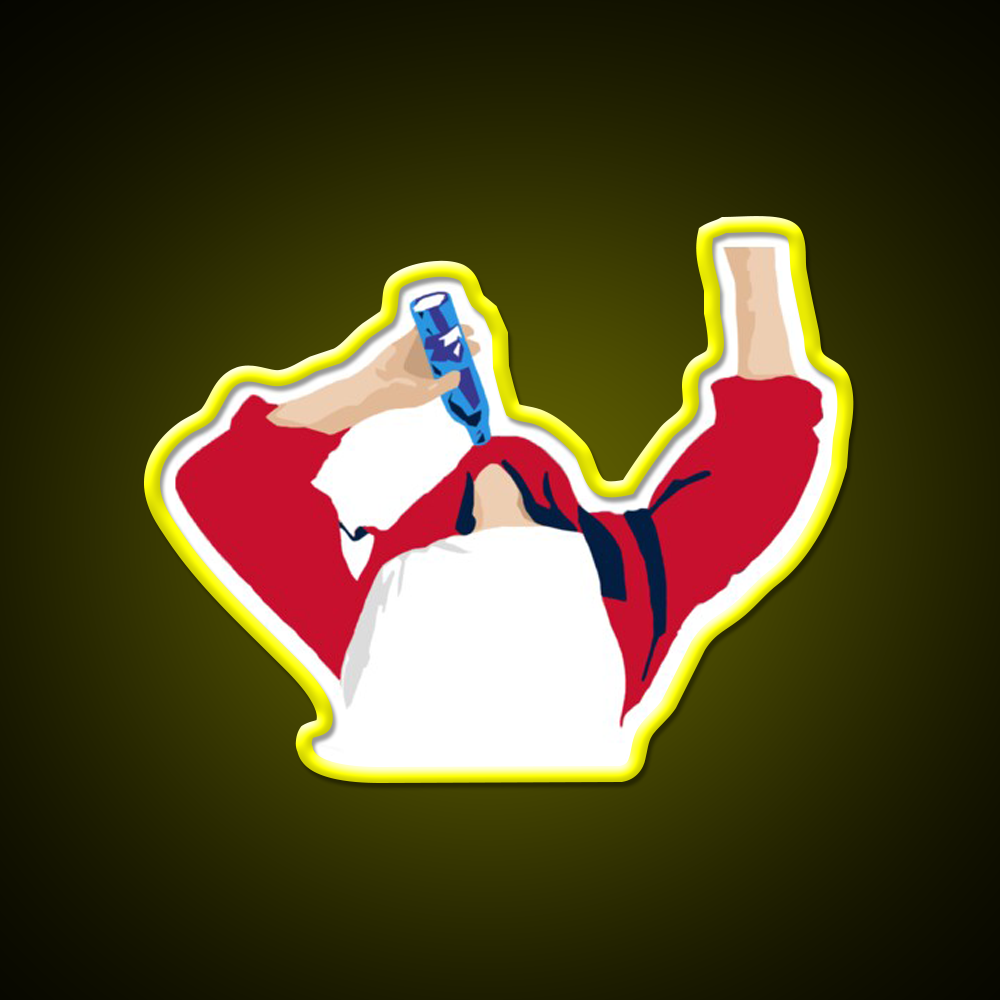 Tj Oshie Chug Beer Bar Decor Led Neon Sign Rgb Color - LED neon sign view 7