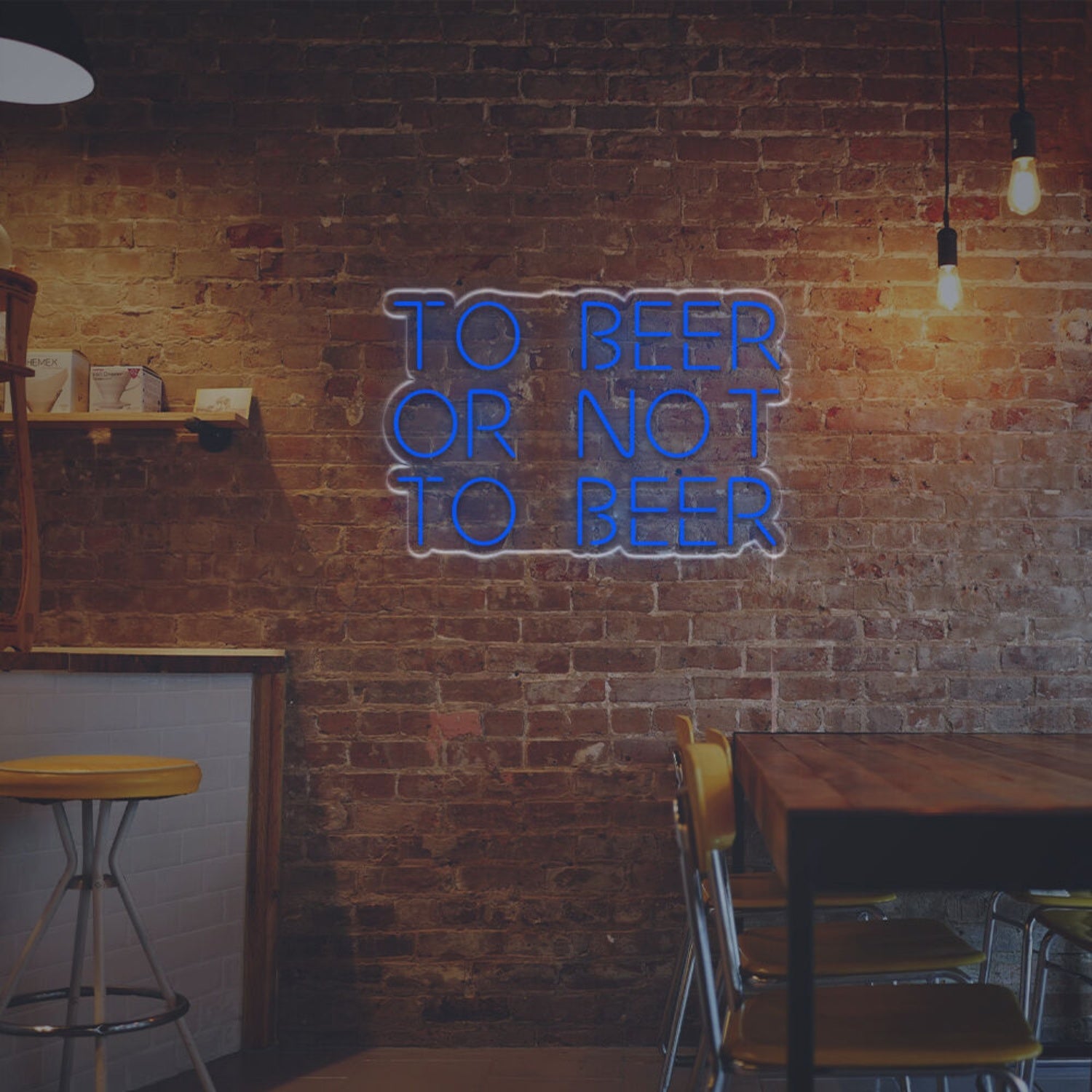 To Beer Or Not To Beer Led Neon Sign | Shineneon