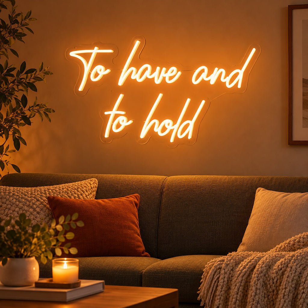 To Have And To Hold LED Neon Sign - Shineneon