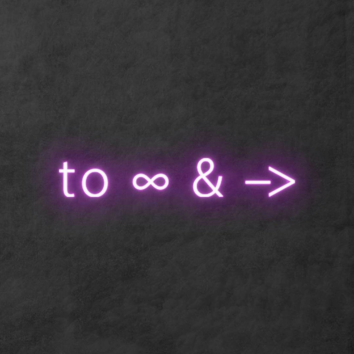 To Infinity And Beyond Neon Sign | Shineneon