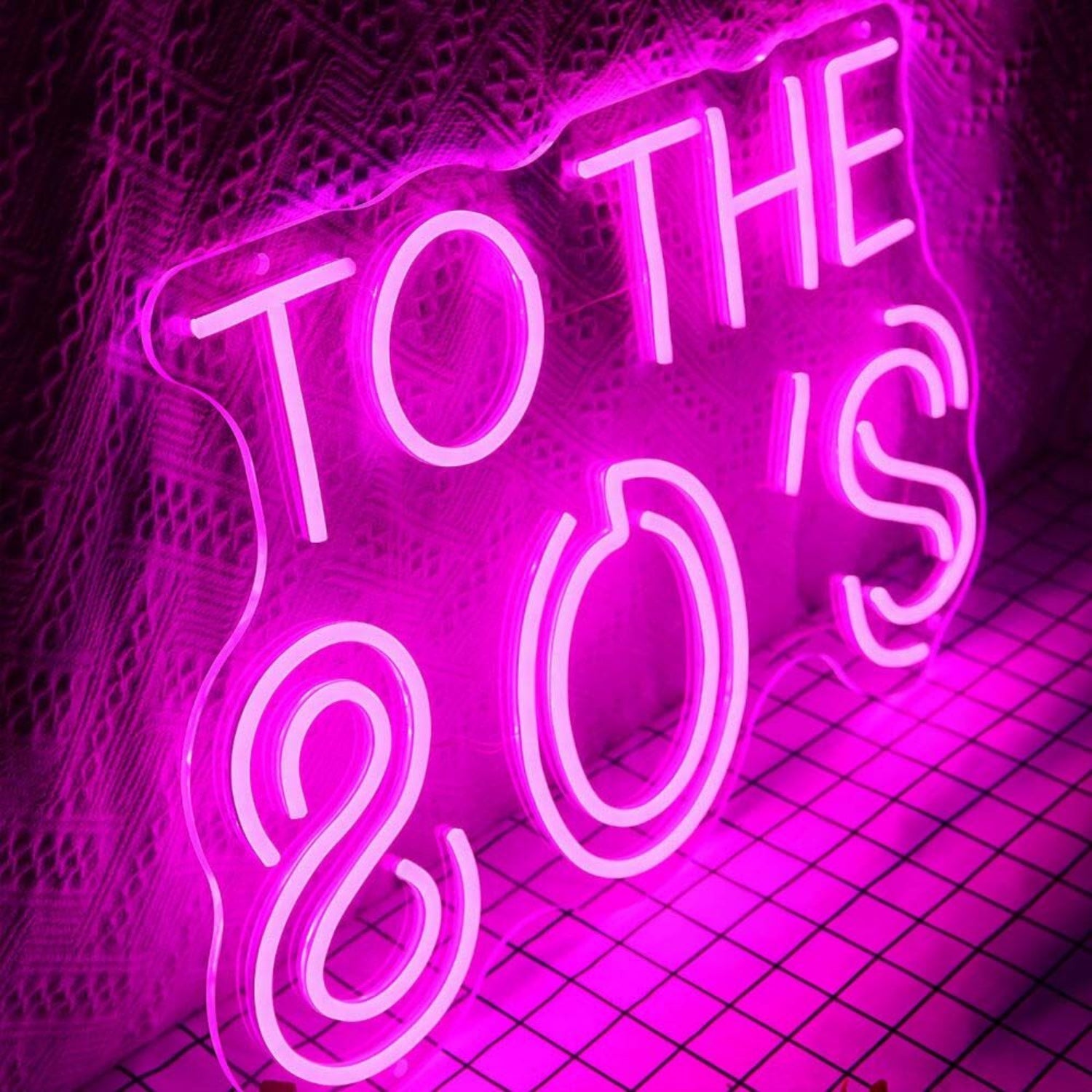 To The 80s Neon Sign | Shineneon