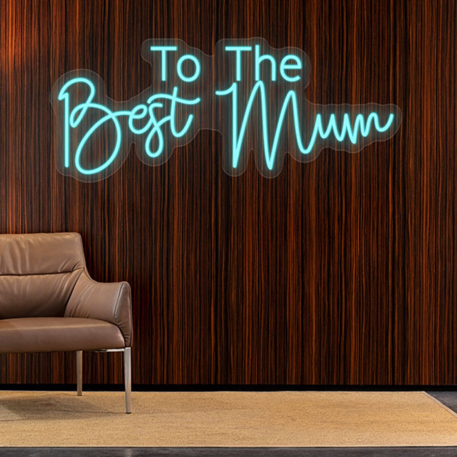 To The Best Mum Neon Sign Wall Art Decor | Shineneon
