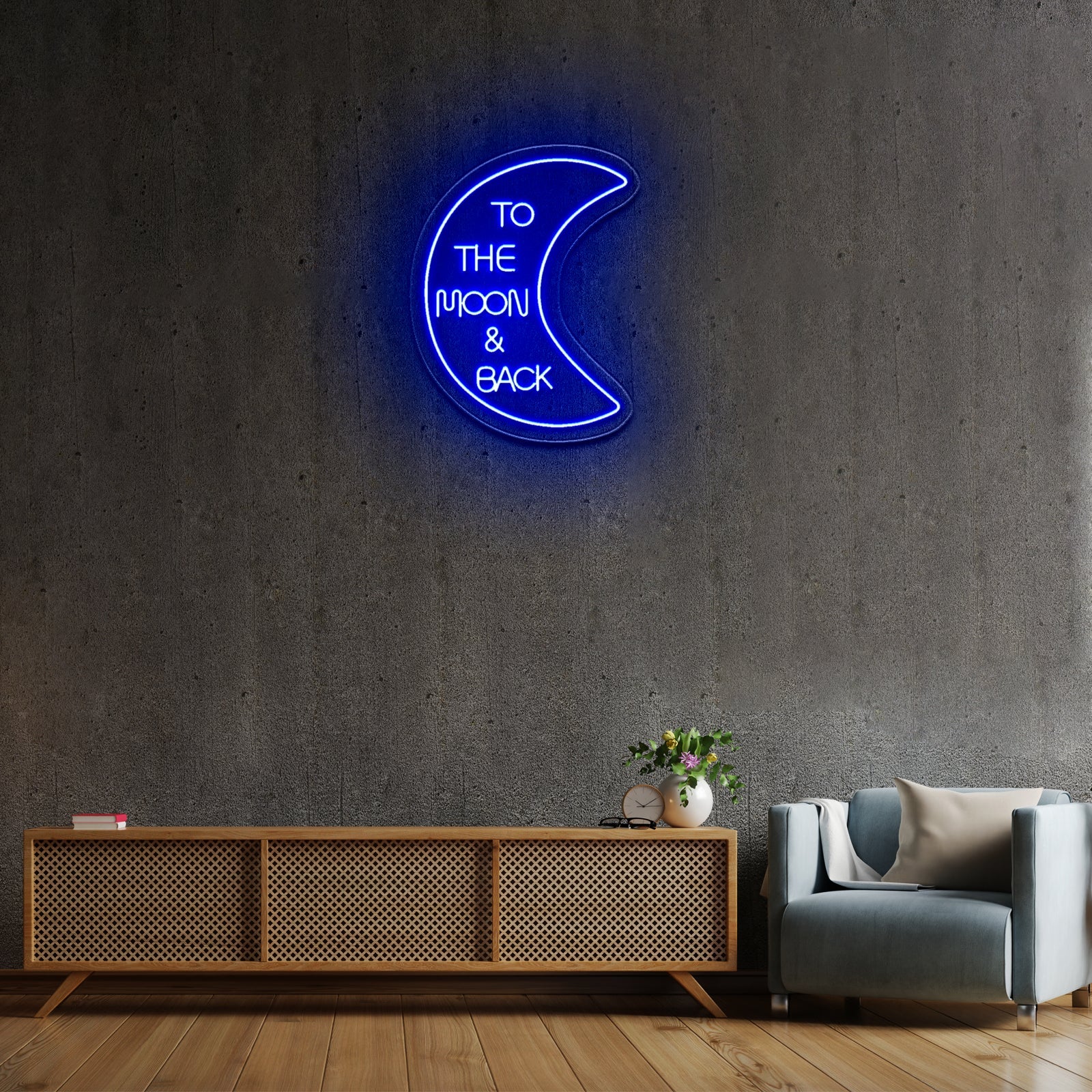 To The Moon And Back Neon Sign Led Wedding Signs - Shineneon