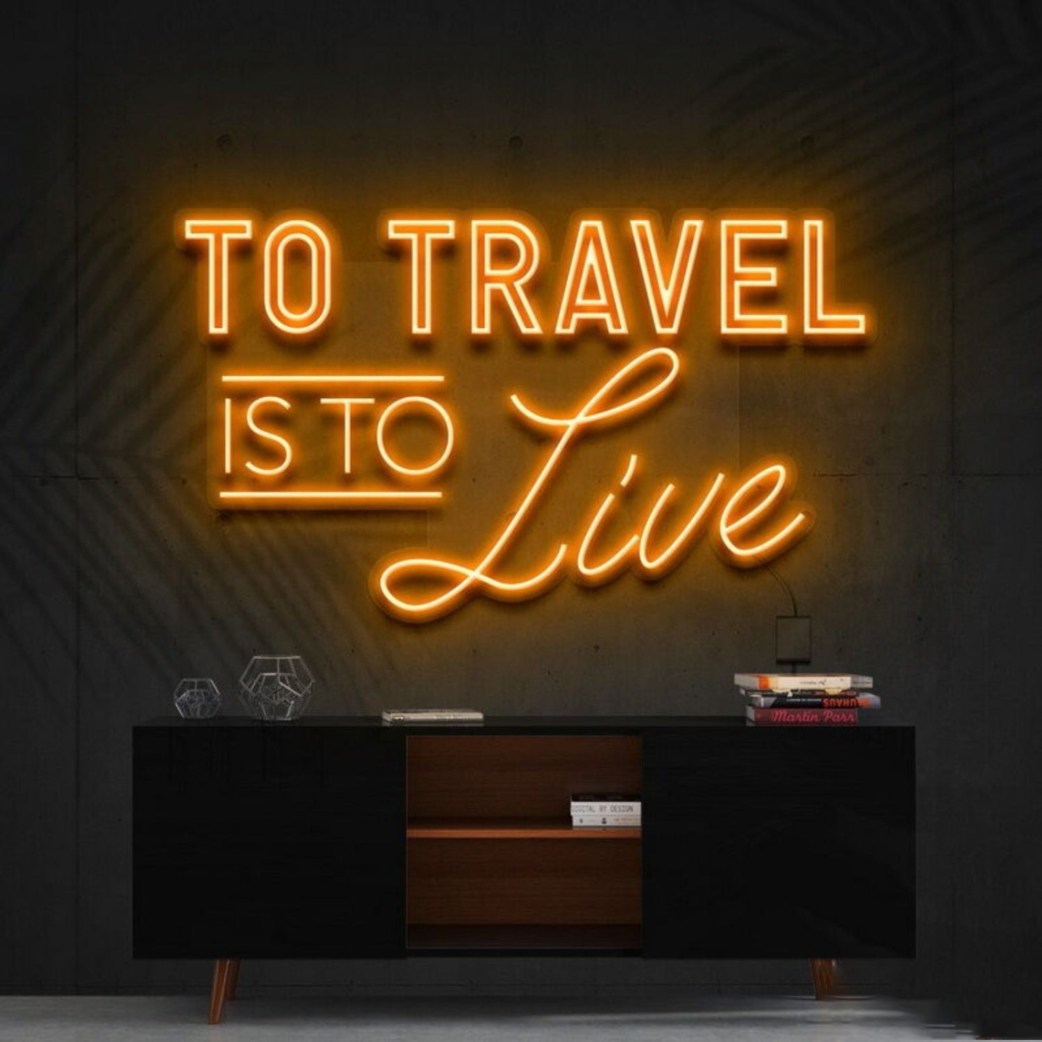 To Travel Is To Live Led Neon Sign Ftravel Enthusiasts - Shineneon