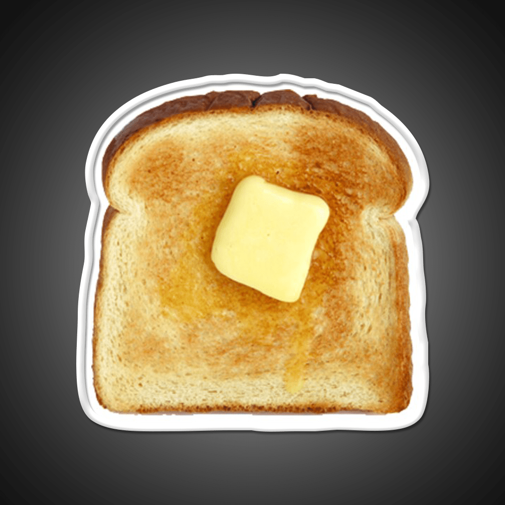 Toast Snack Food Led Neon Sign Rgb Color - Shineneon