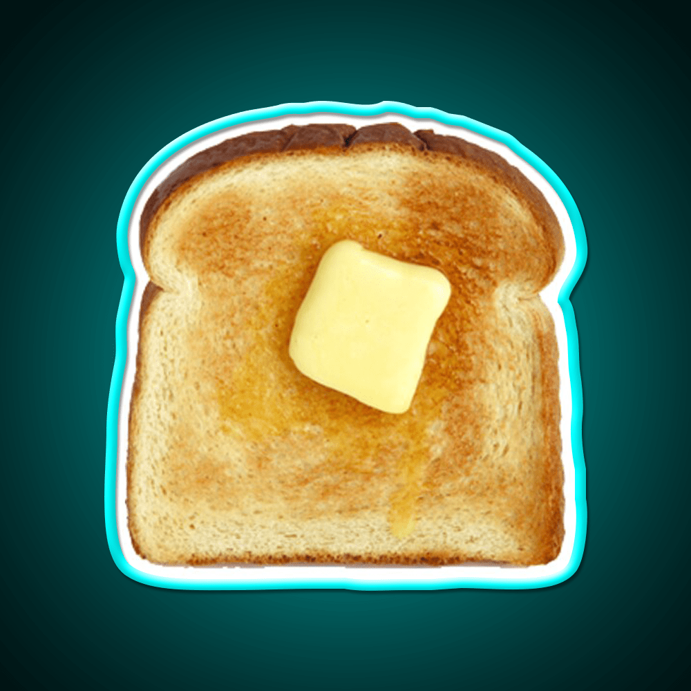 Toast Snack Food Led Neon Sign Rgb Color - Shineneon