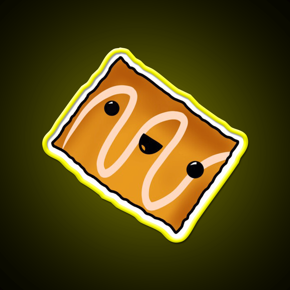 Toaster Strudel Snack Food Led Neon Sign Rgb Color - Shineneon