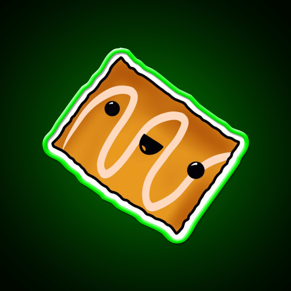 Toaster Strudel Snack Food Led Neon Sign Rgb Color - Shineneon