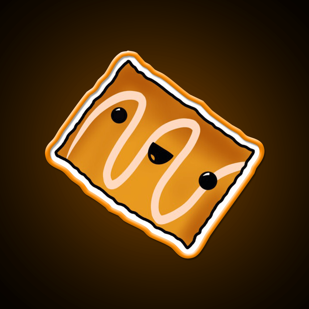 Toaster Strudel Snack Food Led Neon Sign Rgb Color - Shineneon