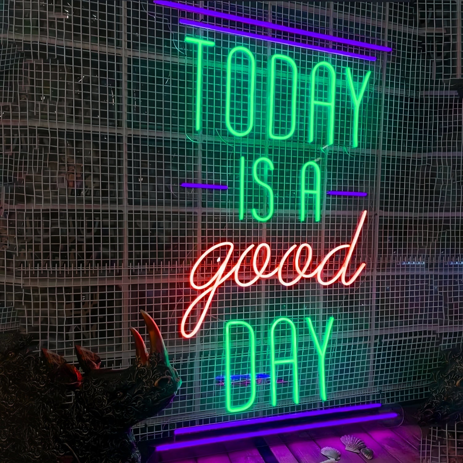 Today Is A Good Day Brighten Your Space Led Neon Sign | Shineneon