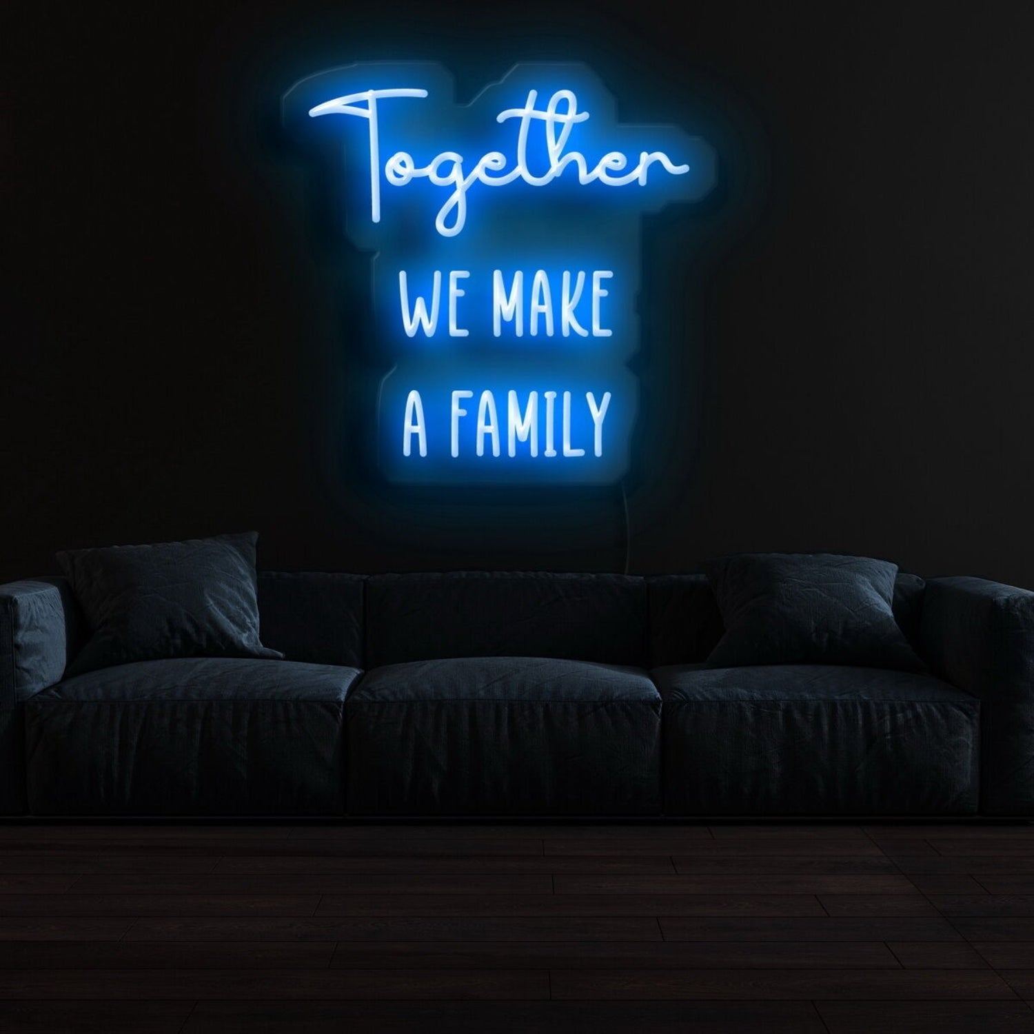 Together We Make A Family Led Neon Sign - Shineneon