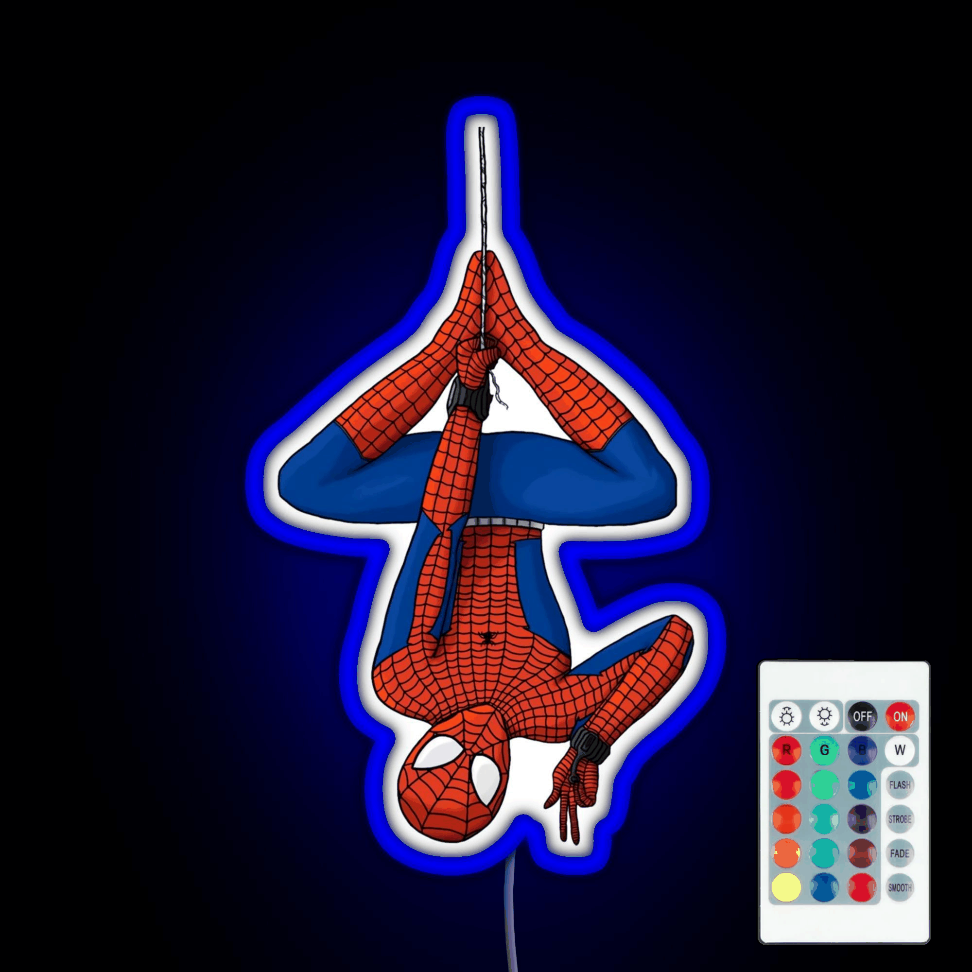 Tom Holland Spidey Depend Rgb Led Neon Sign Pop Wall Art