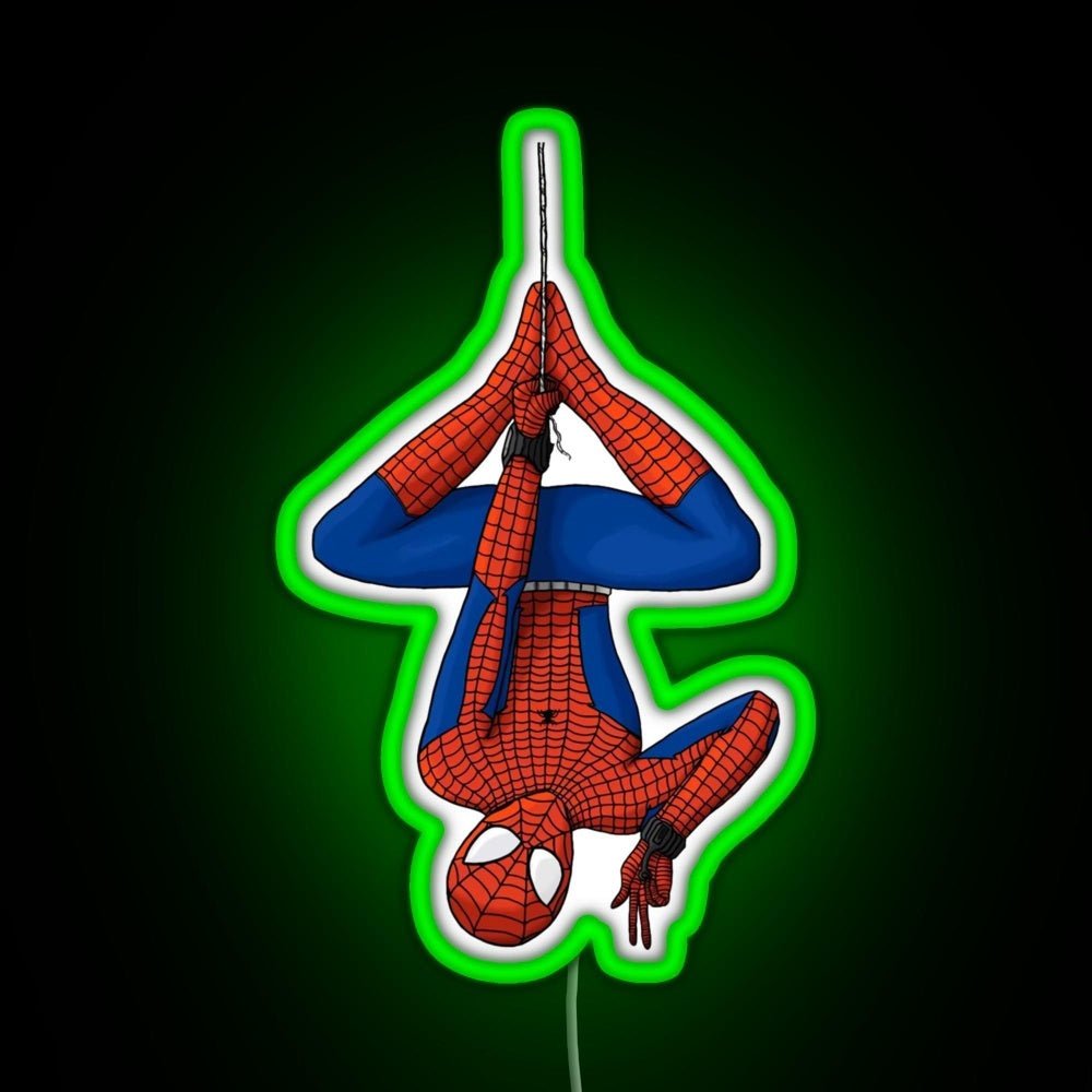 Tom Holland Spidey Depend Rgb Led Neon Sign Pop Wall Art - Shineneon