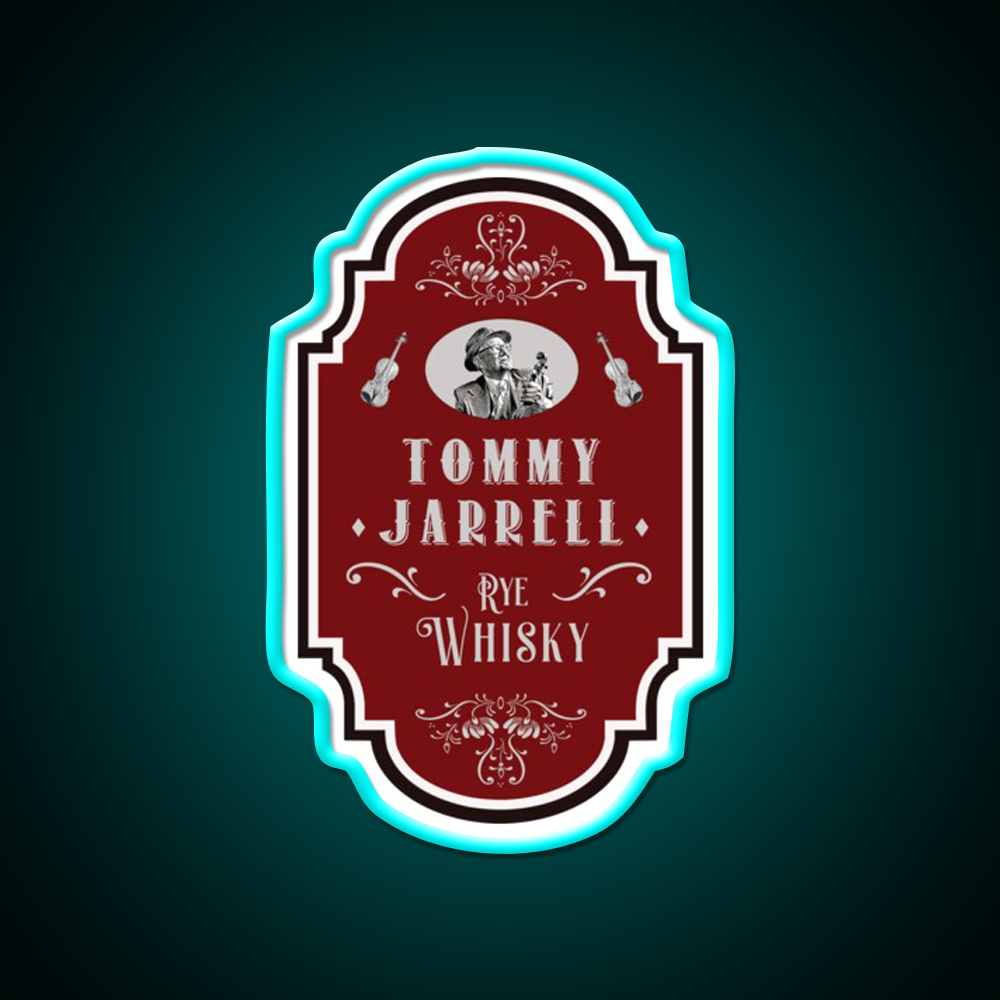 Tommy Jarrell Whiskey Drink Bar Led Neon Sign Rgb Color