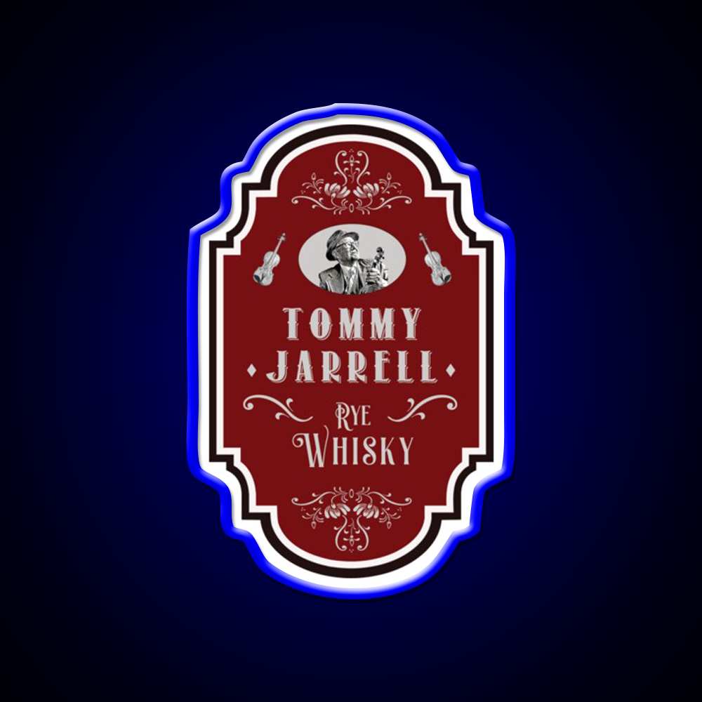 Tommy Jarrell Whiskey Drink Bar Led Neon Sign Rgb Color